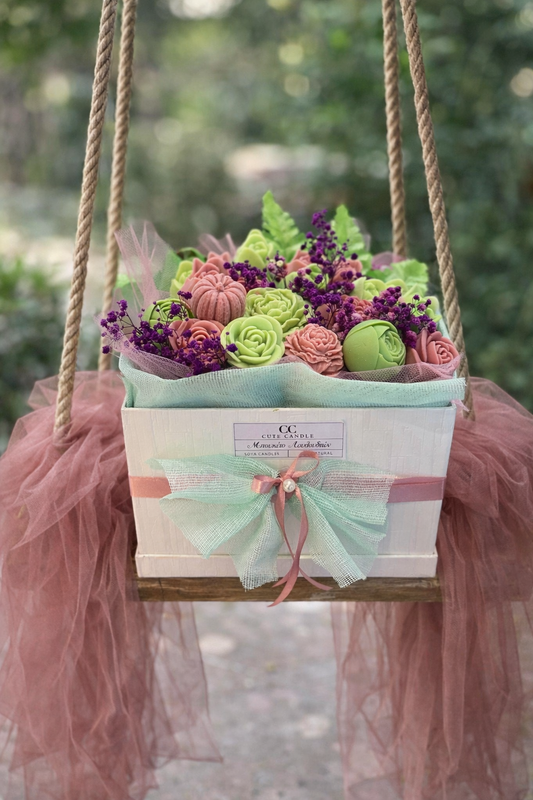 Grand Floral Candle Bouquet XL