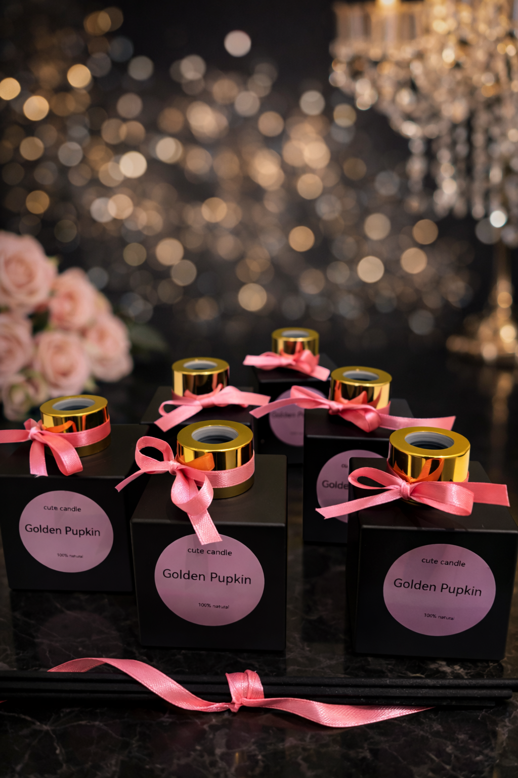 Golden Pumpkin Diffuser