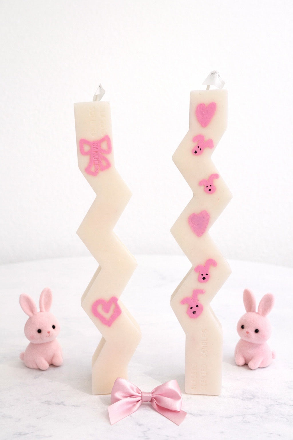 Blush Art Candle