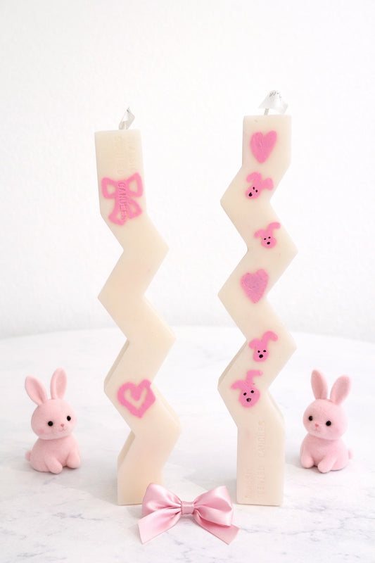 Blush Art Candle